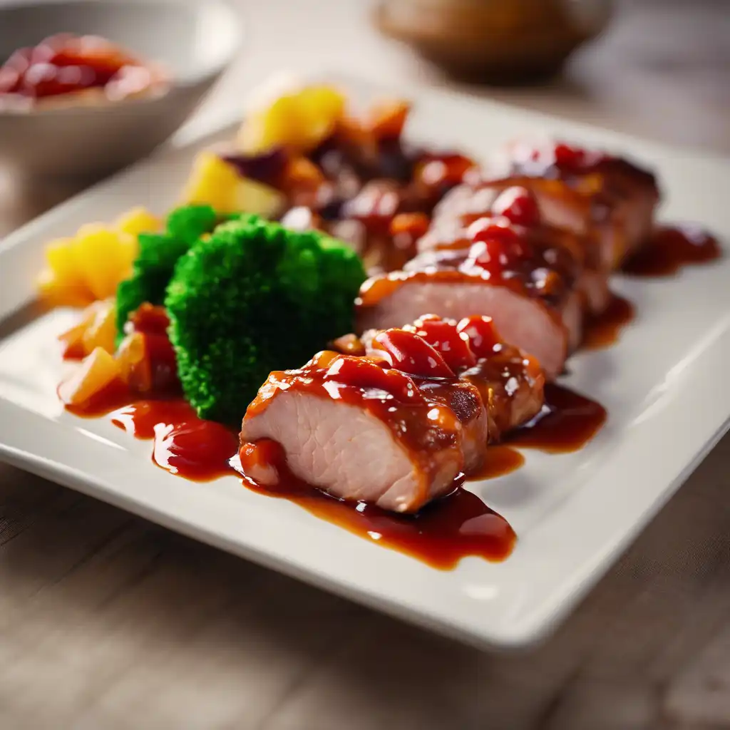 Sweet and Sour Pork Tenderloin