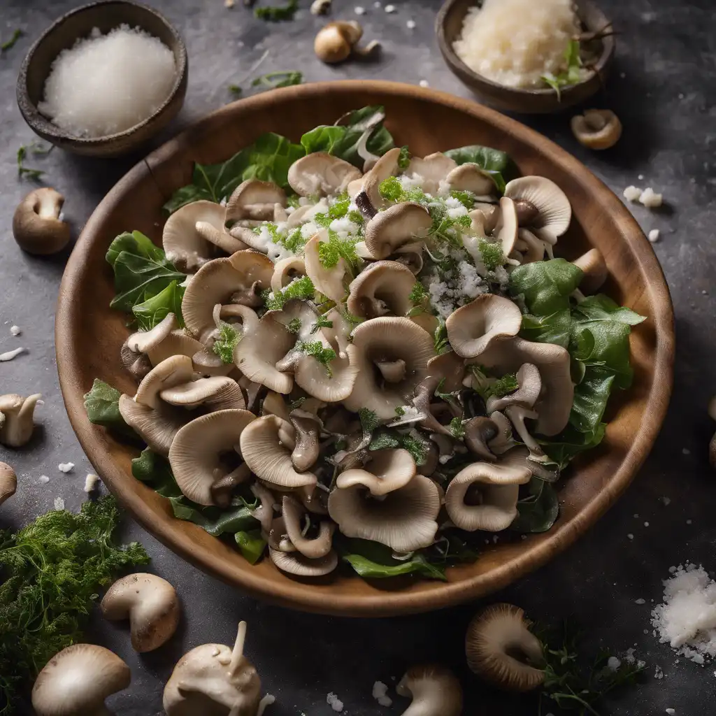 Mushroom and Salt Salad