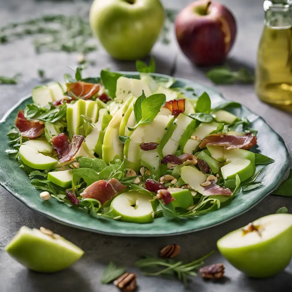 Sweet Herb and Green Apple Salad