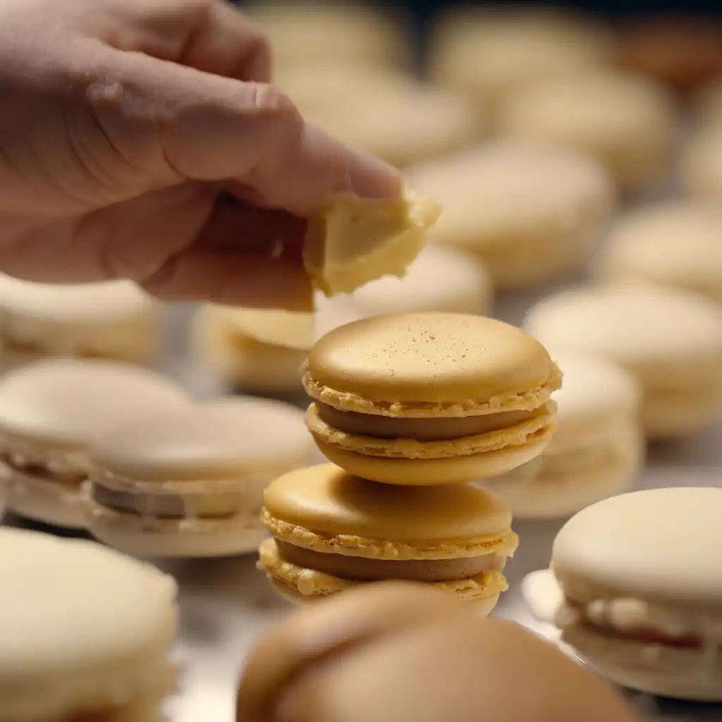 Macaron with Cheese Baked