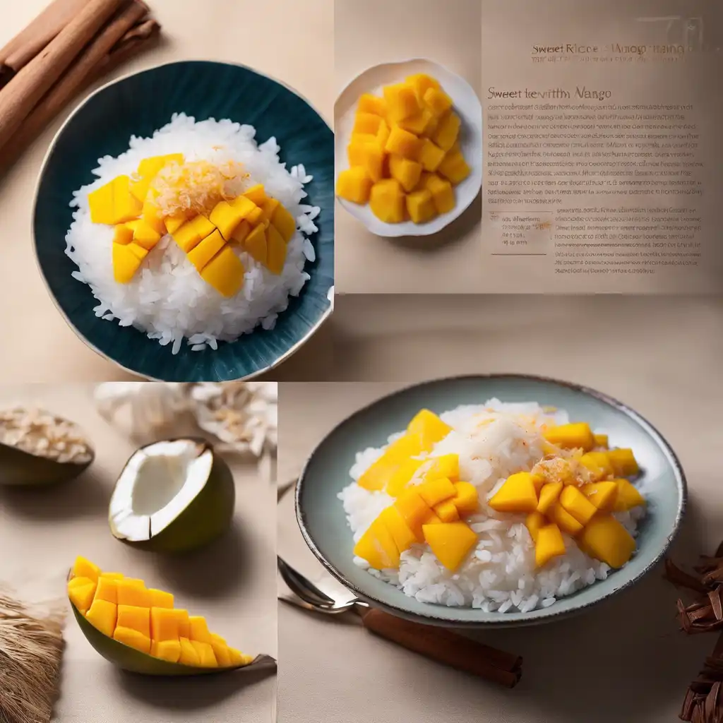 Sweet Rice with Mango