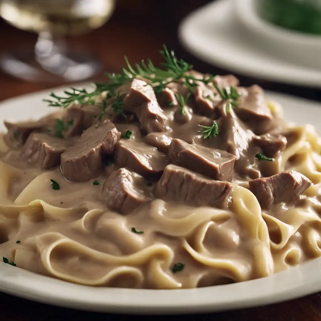 Beef Stroganoff