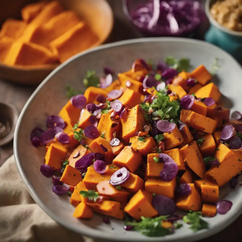 Hot Sweet Potato Salad