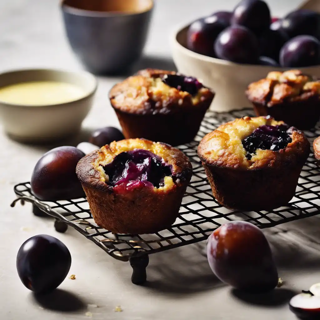 Black Plum Muffin