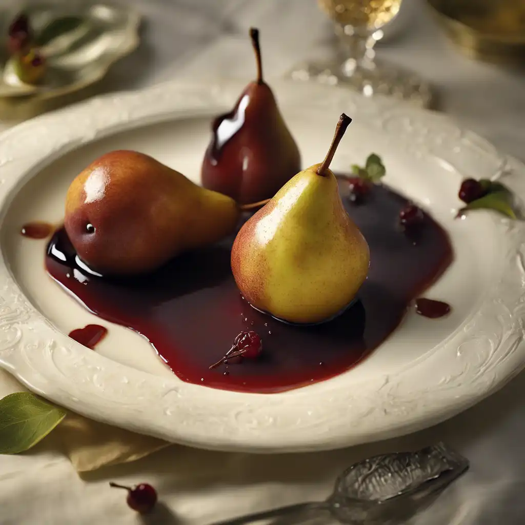 Wine-Glazed Pear Recipe