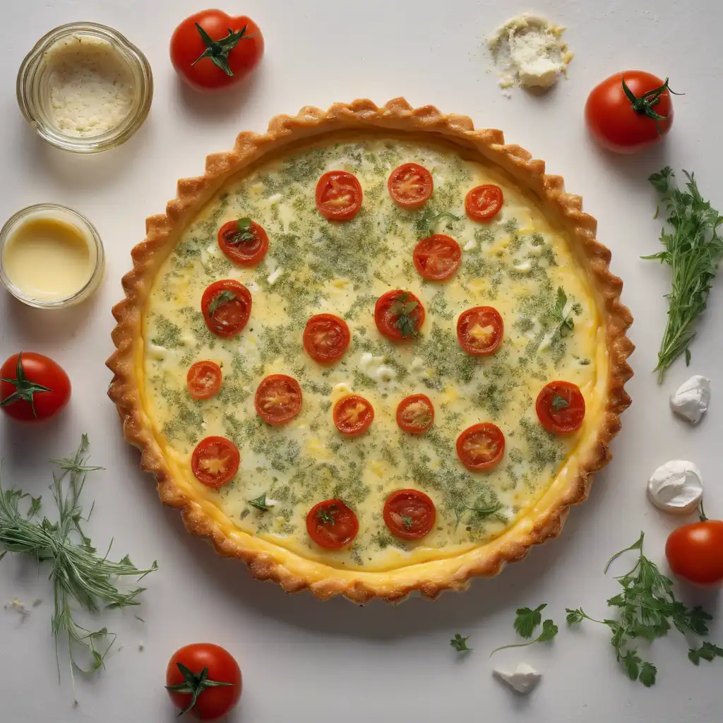 Cheese and Herb Tart