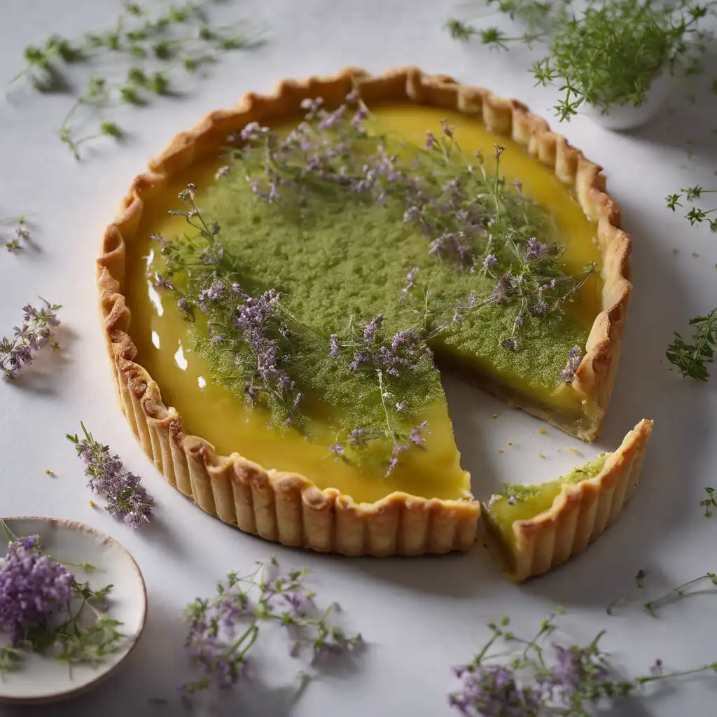 Sweet Verbena and Thyme Tart