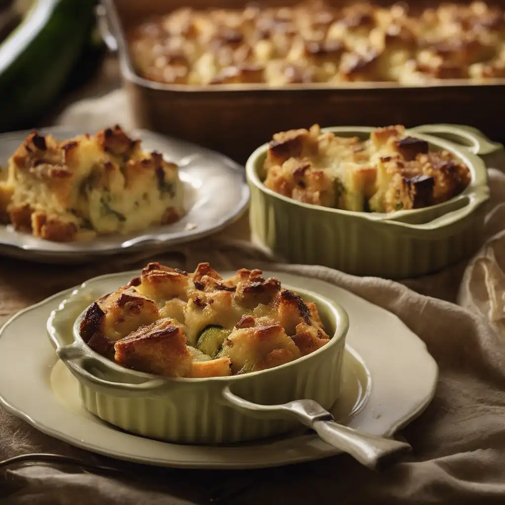 Zucchini Bread Pudding