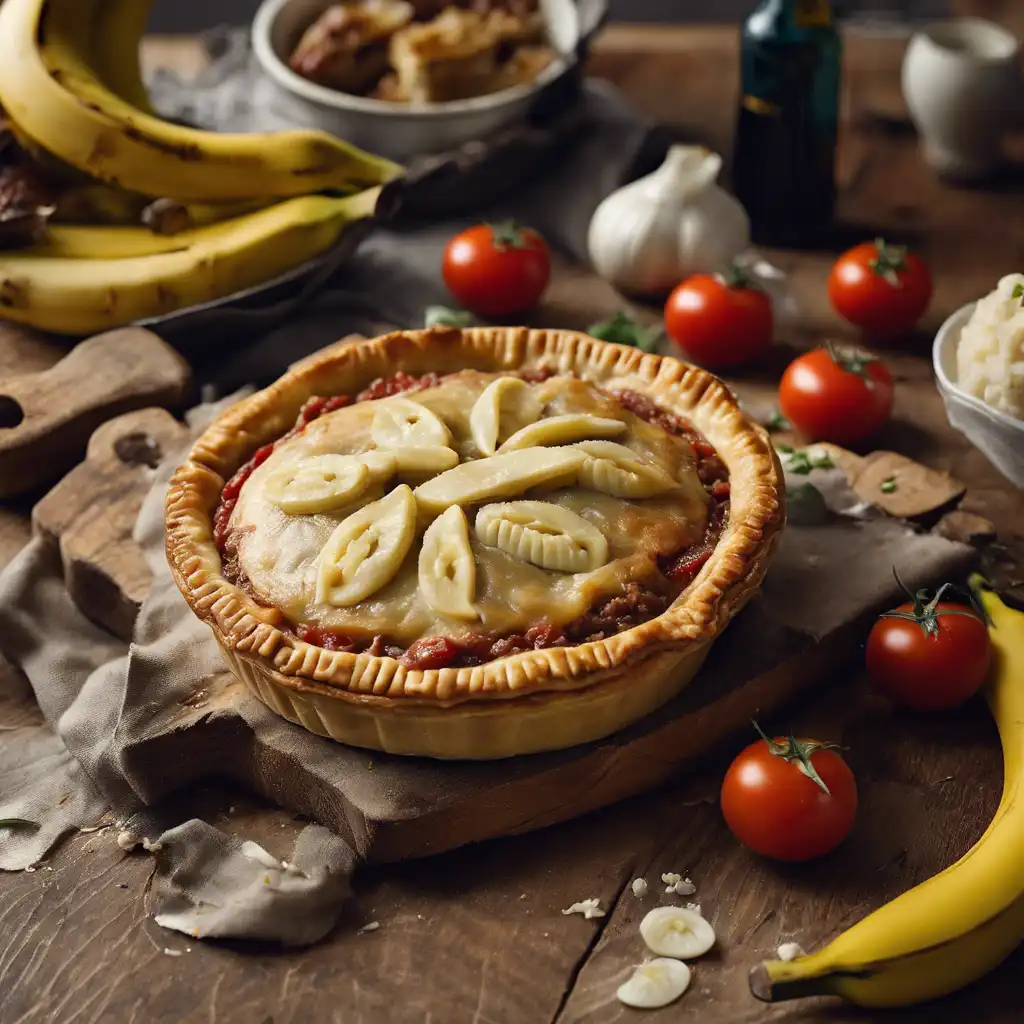 Meat Pie with Banana