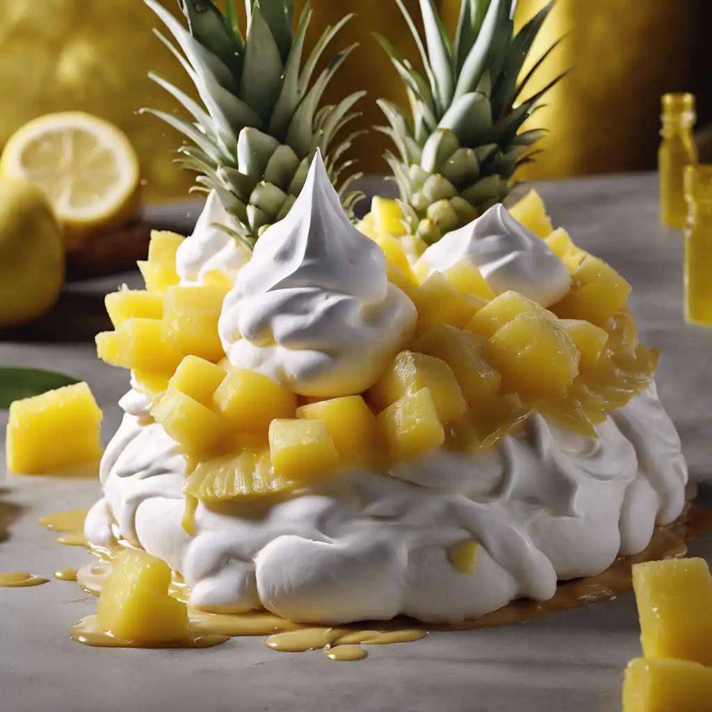 Pineapple with Meringue