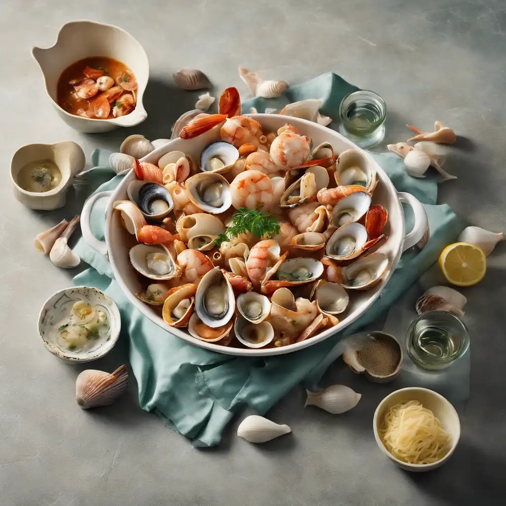 Seafood Shells with Fresh Seafood