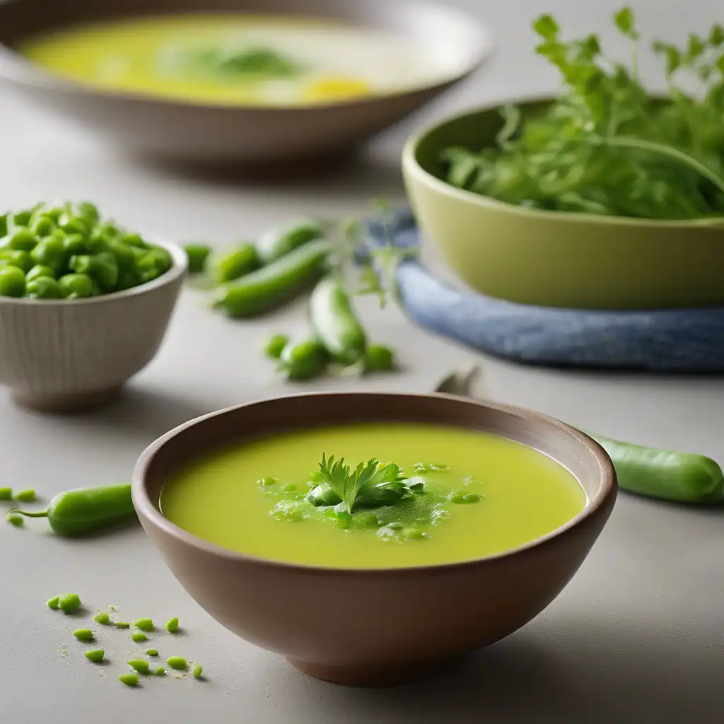 Snap Pea Soup