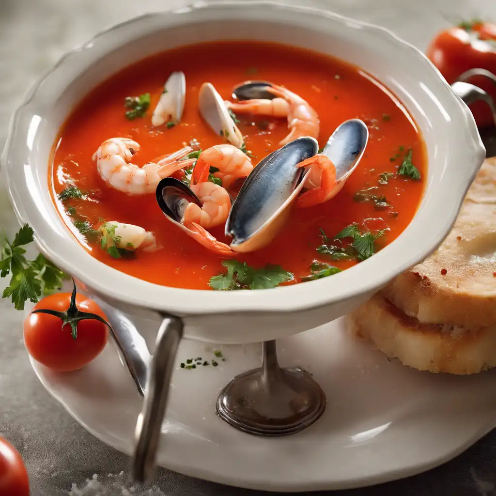 Seafood and Tomato Soup