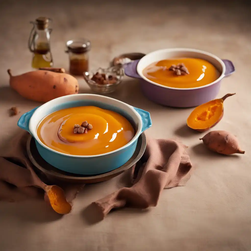 Sweet Potato Sweet Pudding