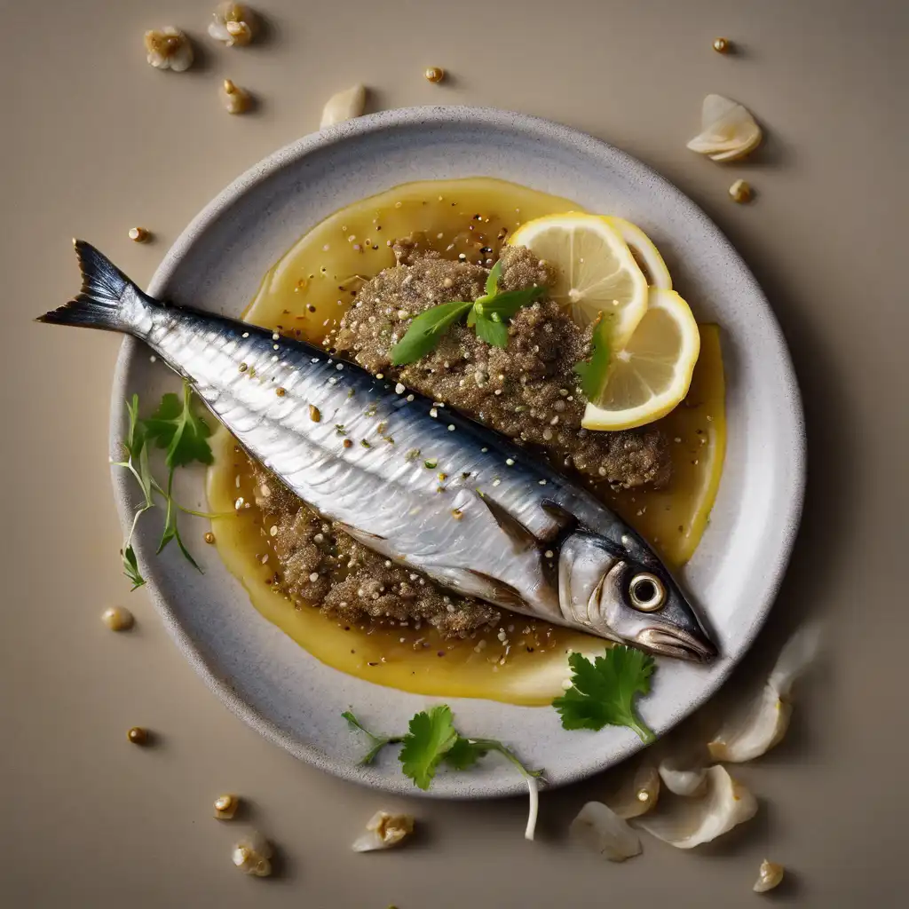 Sardine with Sesame Seeds