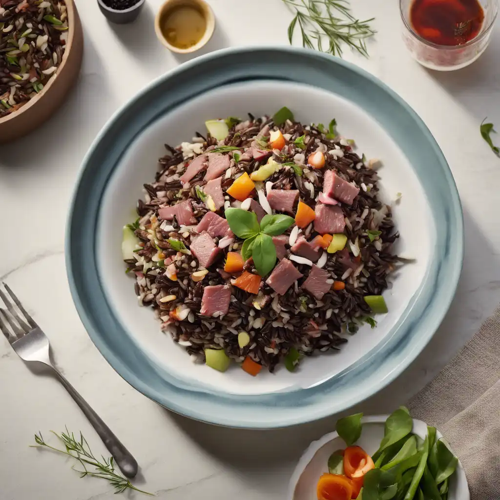 Wild Rice Salad with Canadian Beef