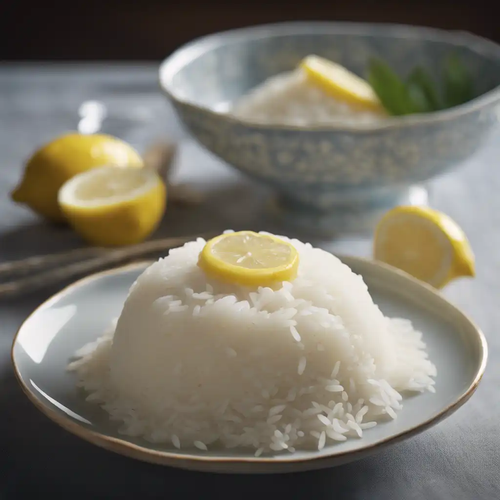 Sweet Rice with Lemon