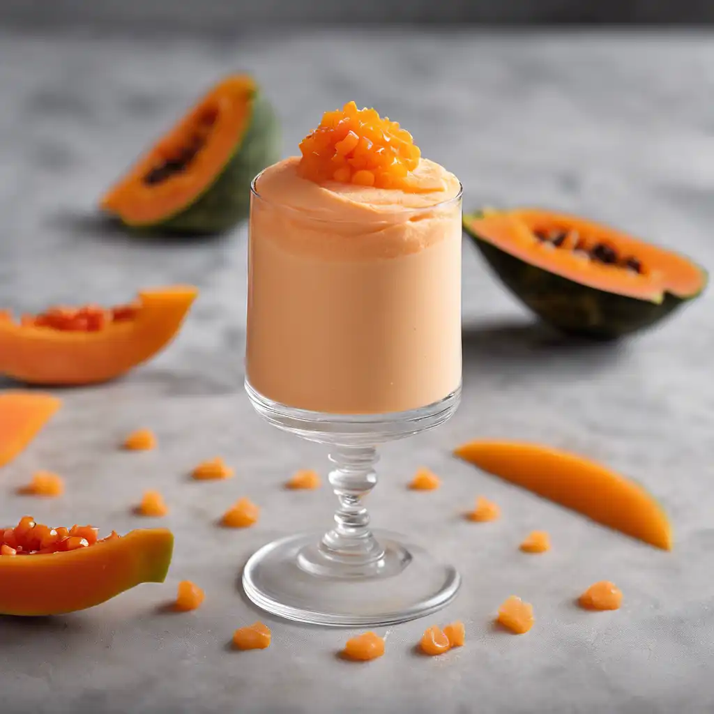 Creamy Papaya Mousse