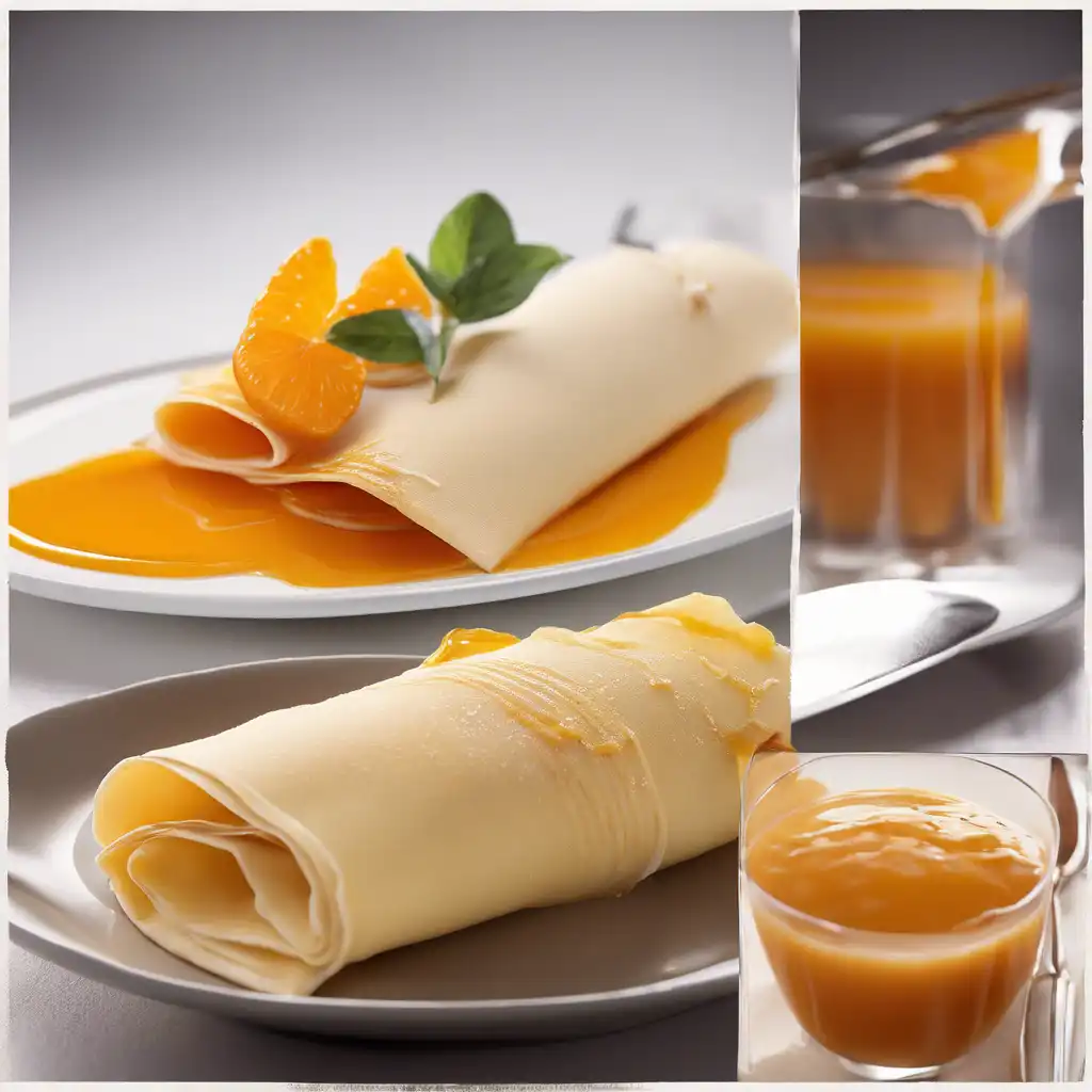 Orange Liqueur Crepe