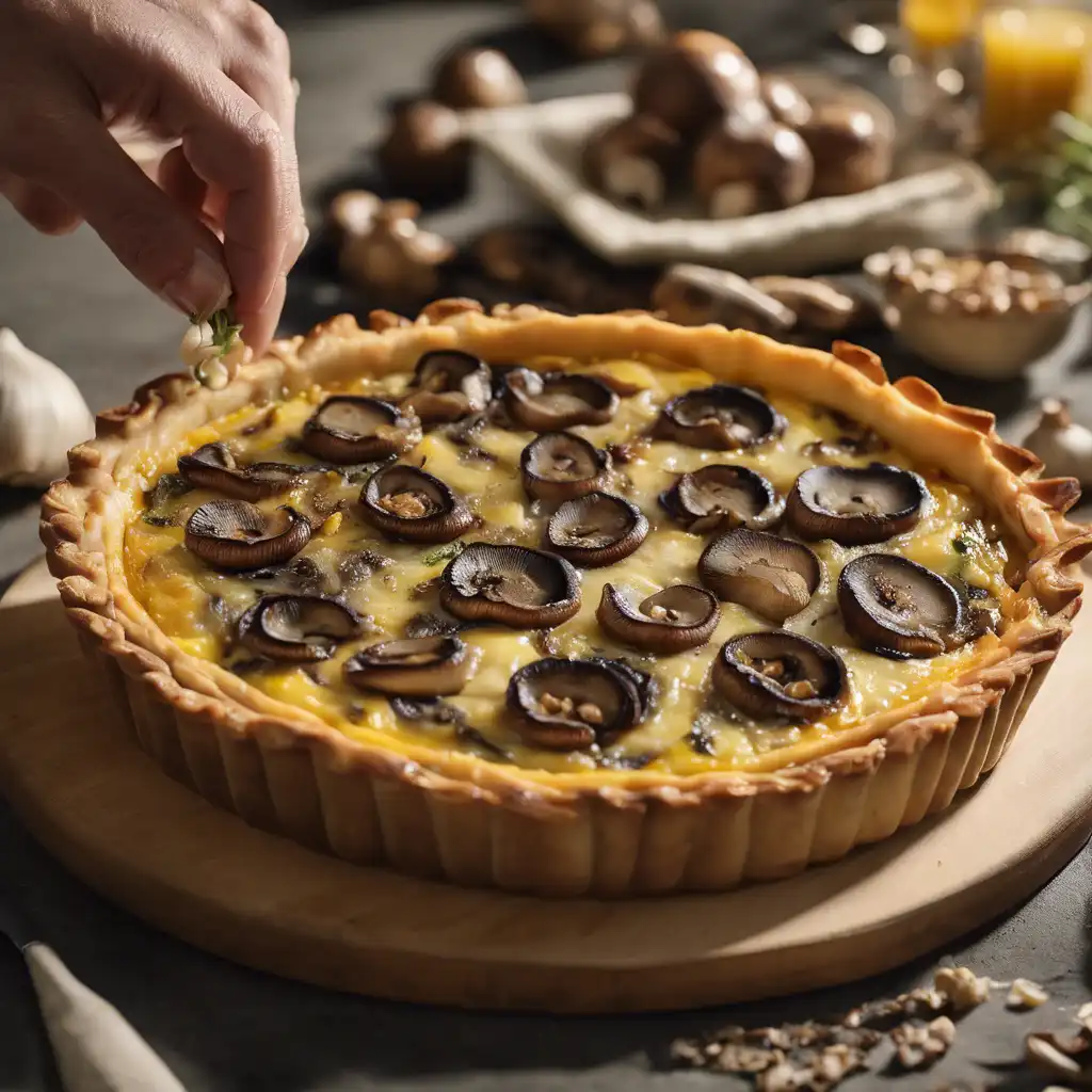 Shiitake Quiche