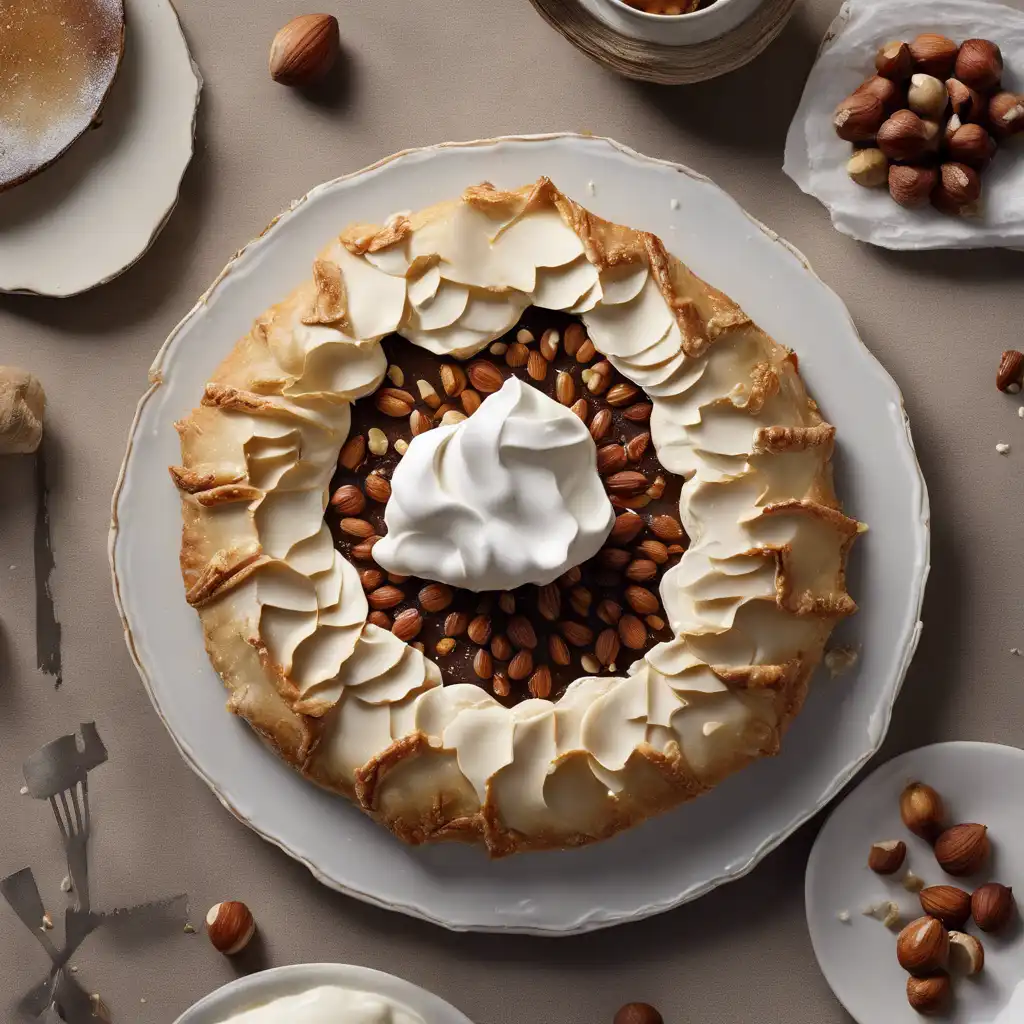 Hazelnut Galette with Whipped Mascarpone