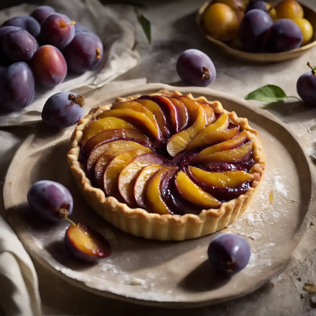 Italian Plum Tart