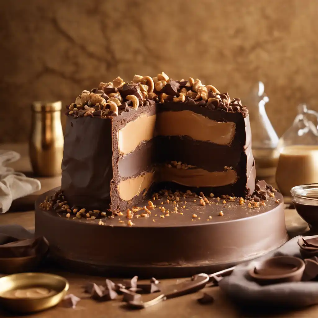 Chocolate Peanut Butter Tort