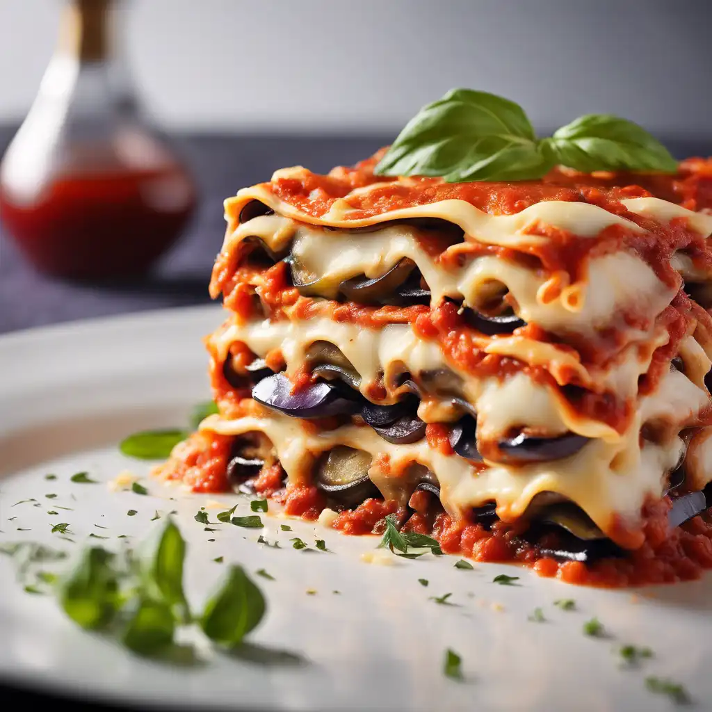 Eggplant and Minas Cheese Lasagna