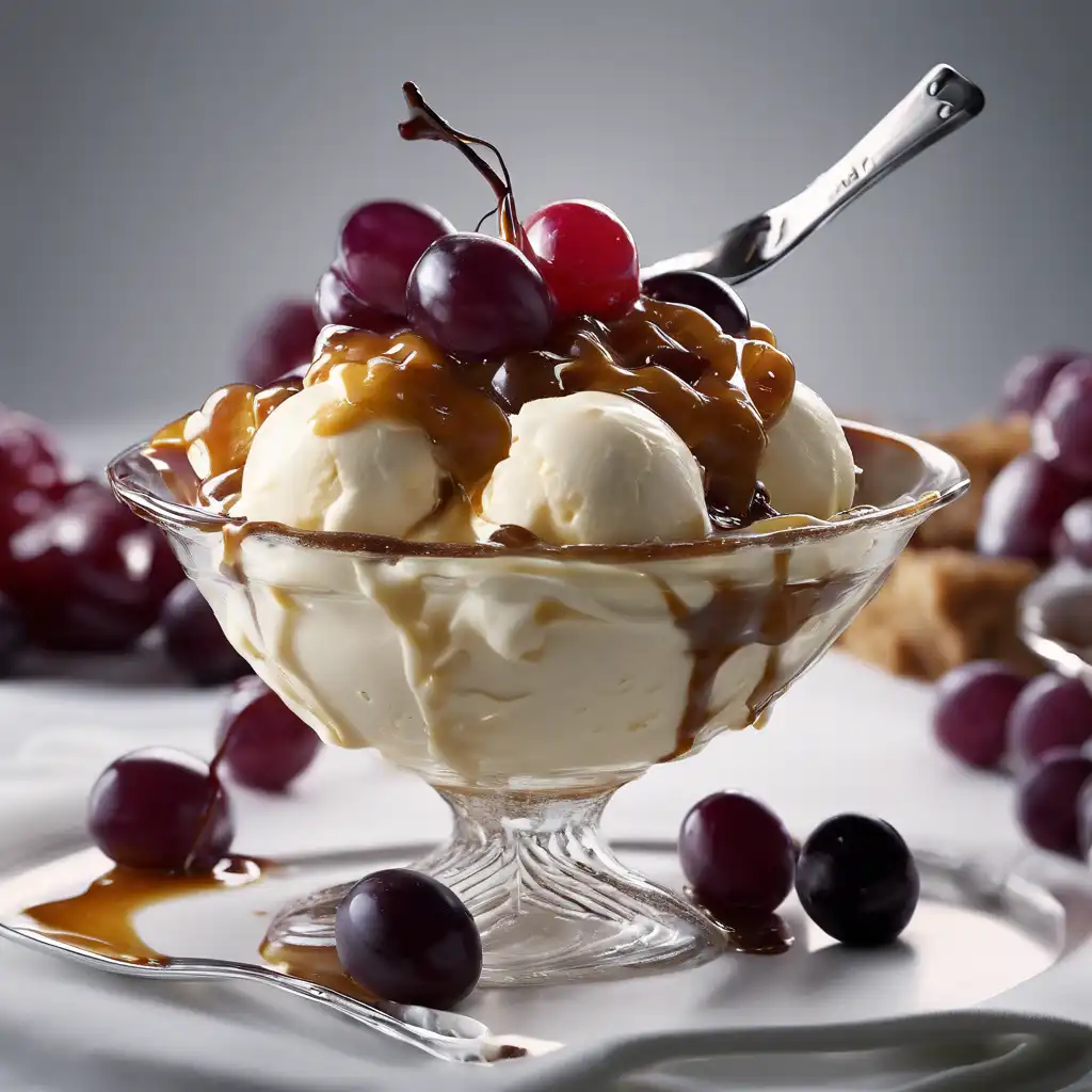 Caramelized Cream Sundae