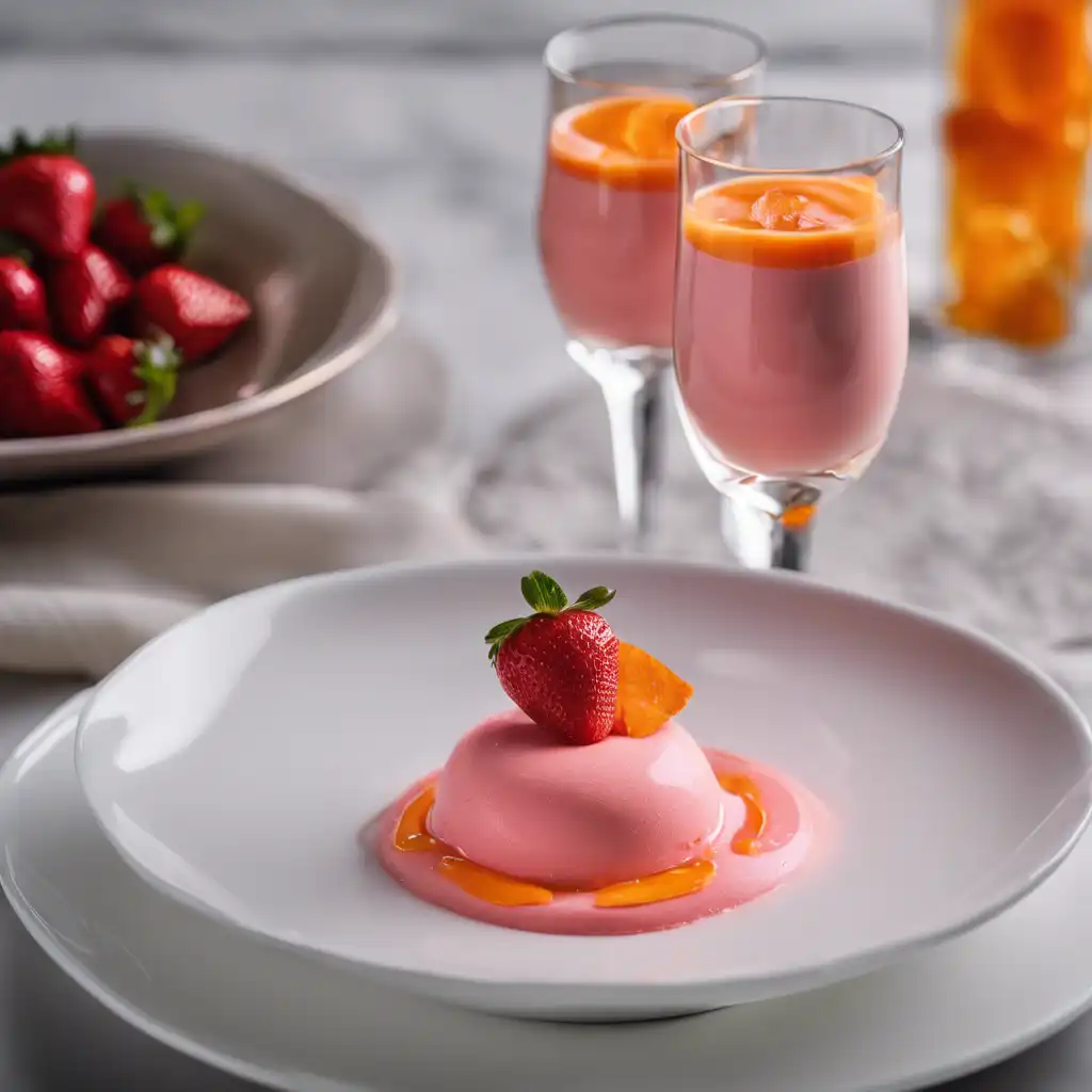 Mousse with Orange Liqueur