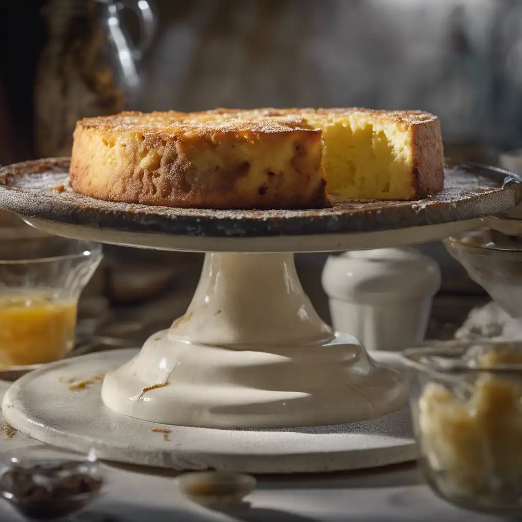 Ricotta Cake with Moldy Crust