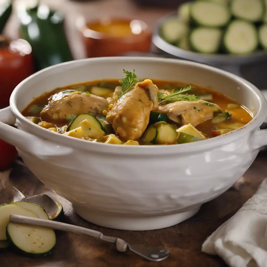 Chicken and Zucchini Stew