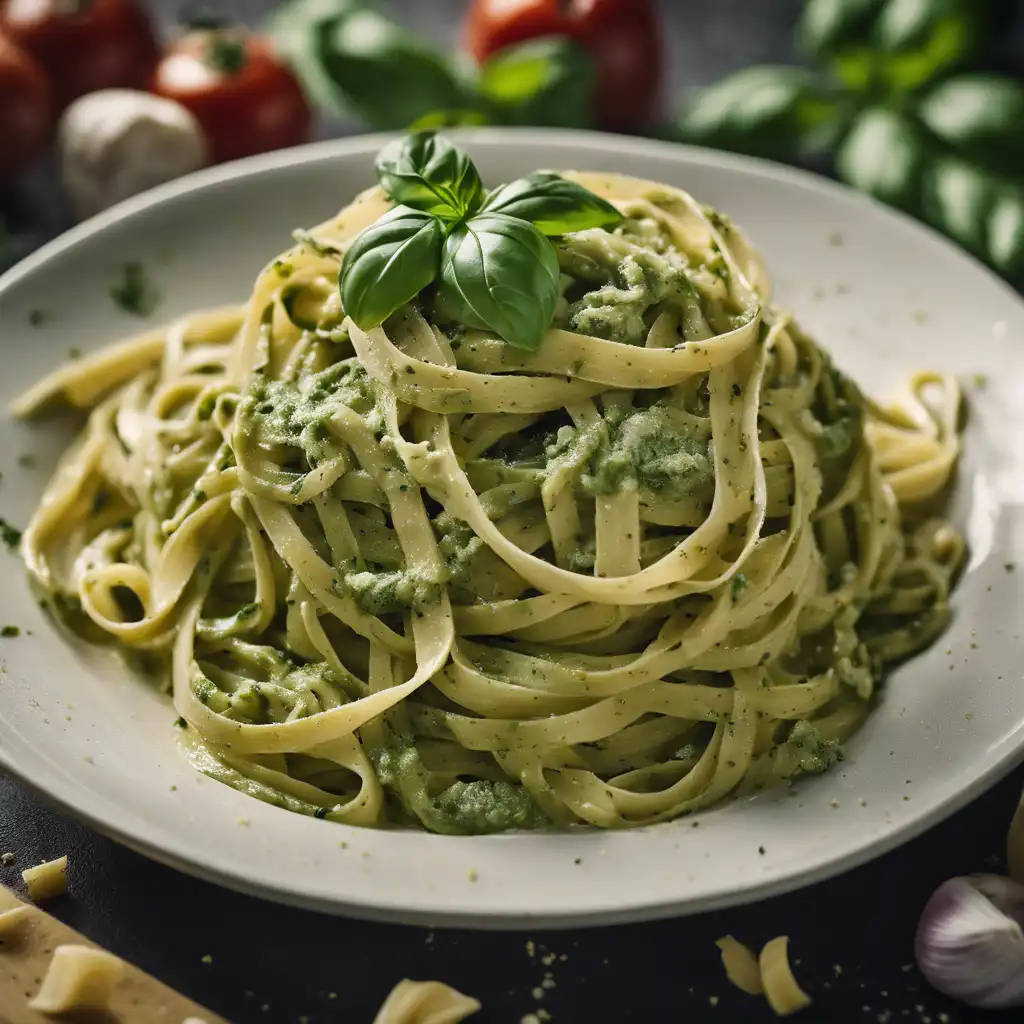 Pesto Fettuccine