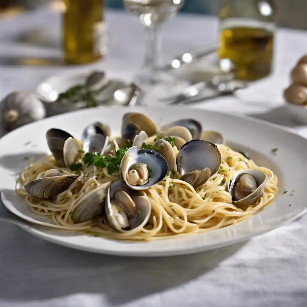 Spaghetti with Clam Sauce (Espaguete ao molho de vongole)