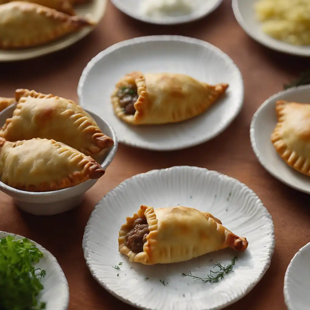 Lamb Chop Empanadas (Costeletas de cordeiro empanadas)