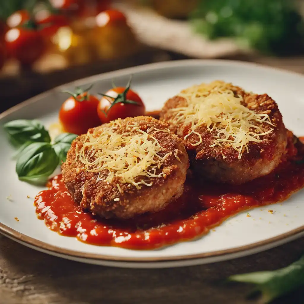 Parmesan Beef Cutlets