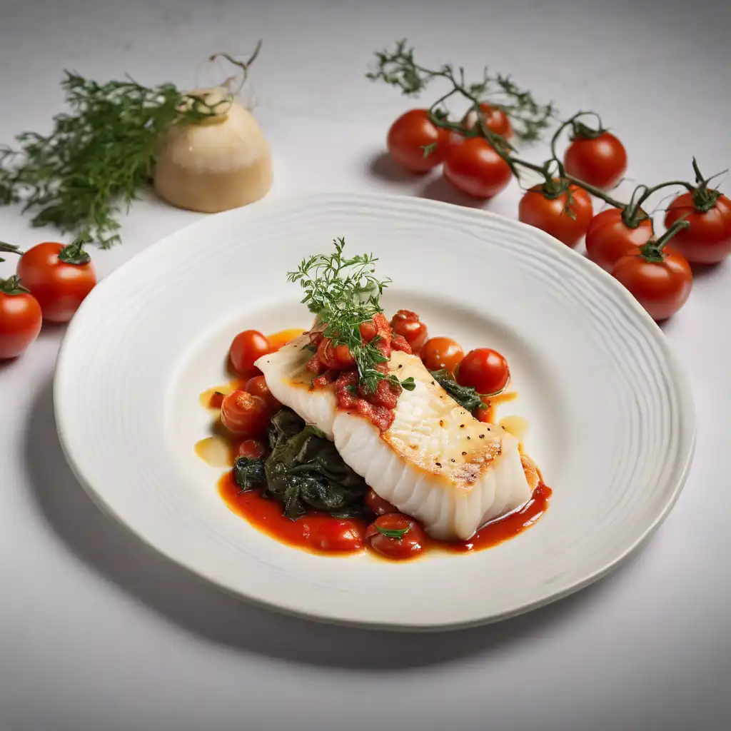 Florentine Cod with Tomatoes (Bacalhau à Fiorentina)