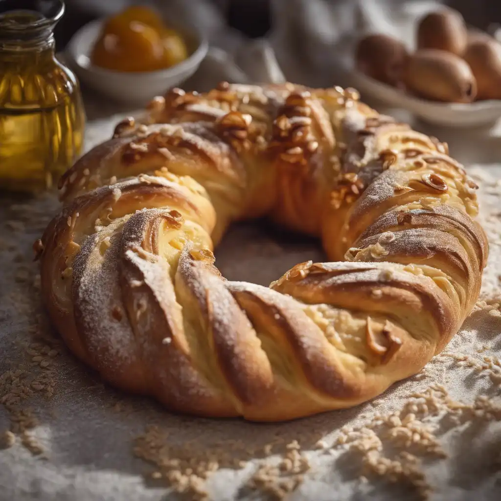 Ring-Shaped Sweet Bread (Rosca Doce)