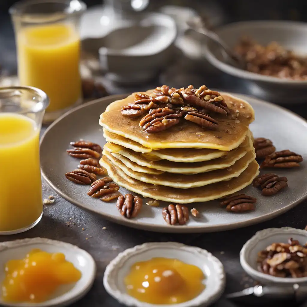 Racoon Pancake with Pecan