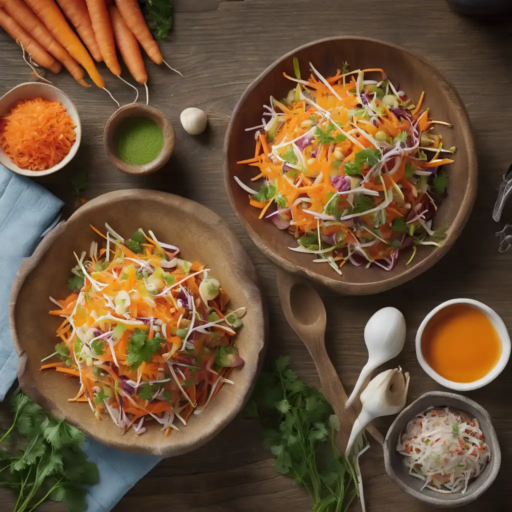 Hot Bean and Carrot Salad