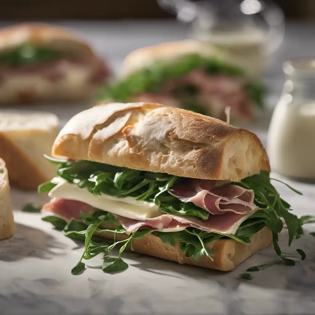 Pheasant Ciabatta Sandwiches with Creamy Brie and Prosciutto