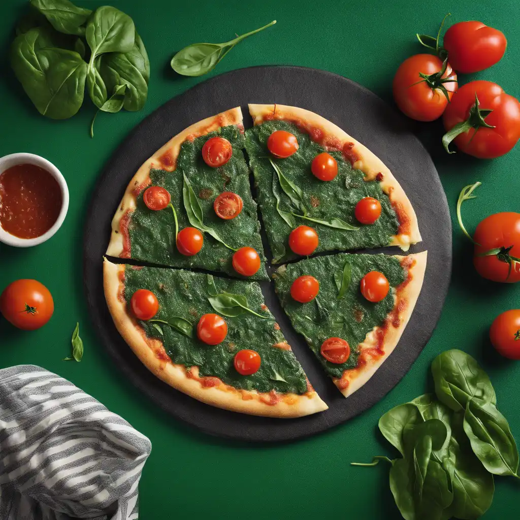 Spinach Pizza