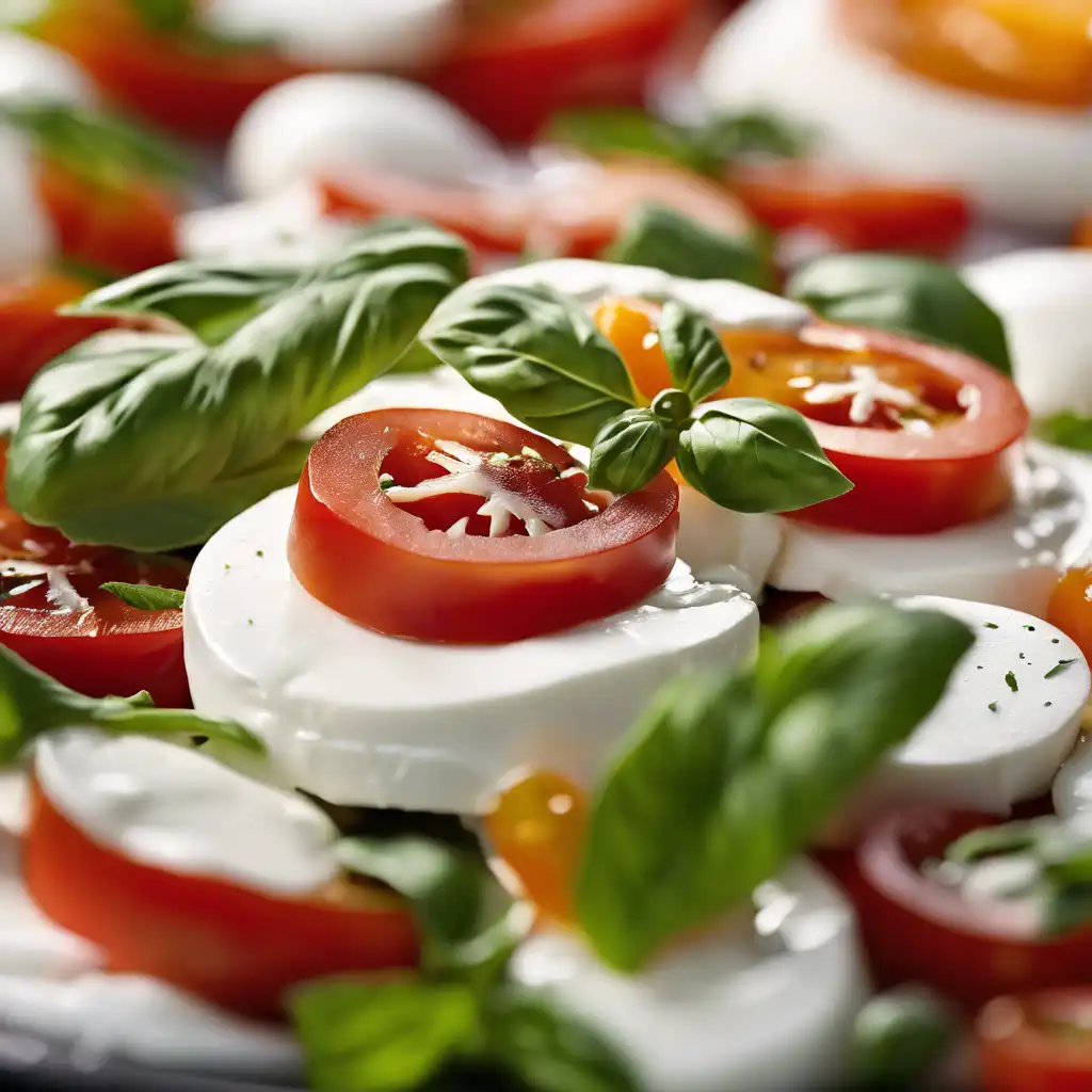 Tomato-Basil and Buffalo Mozzarella Salad