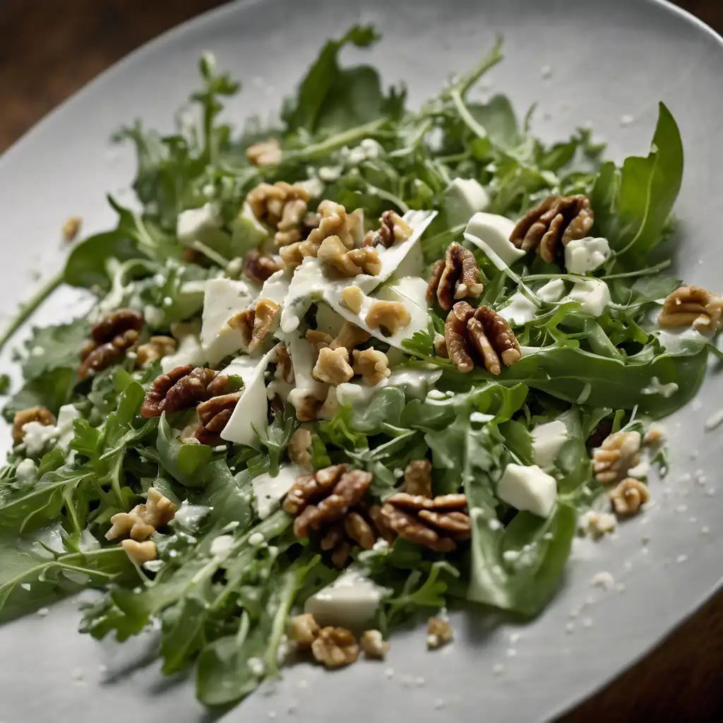 Arugula, Walnut, and Gorgonzola Salad