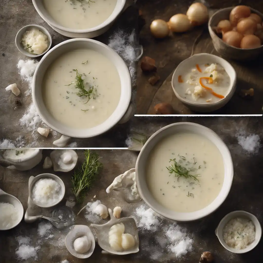 Salt and Gorgonzola Soup