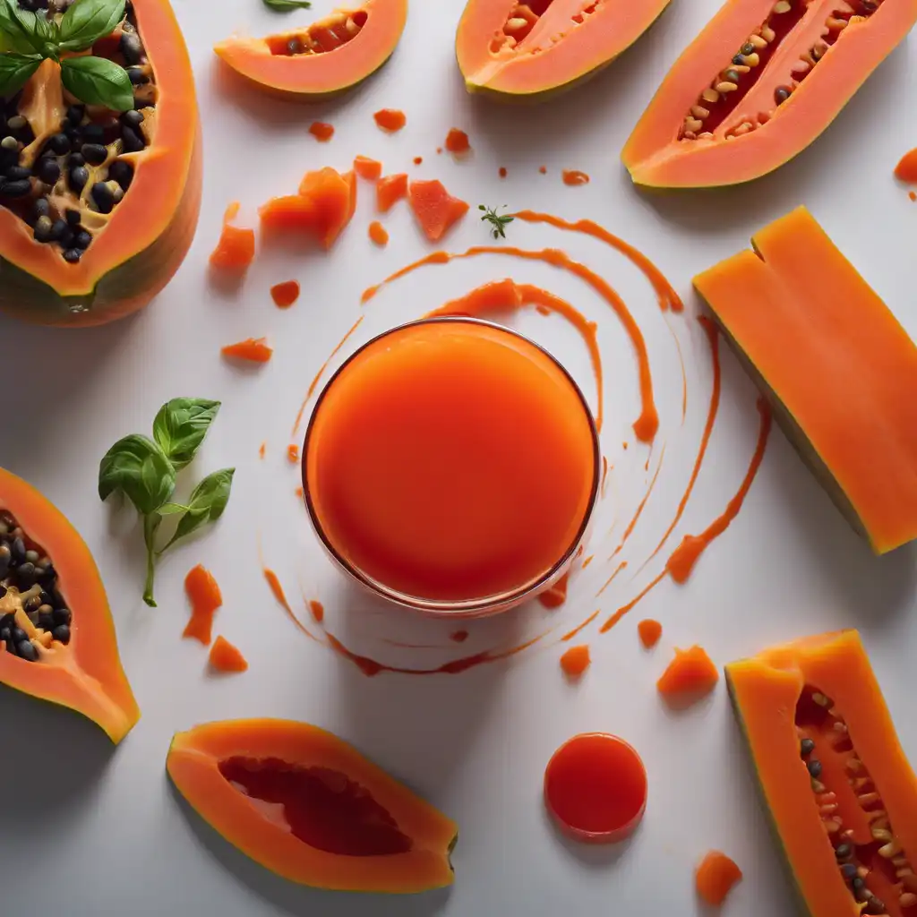 Papaya and Tomato Juice