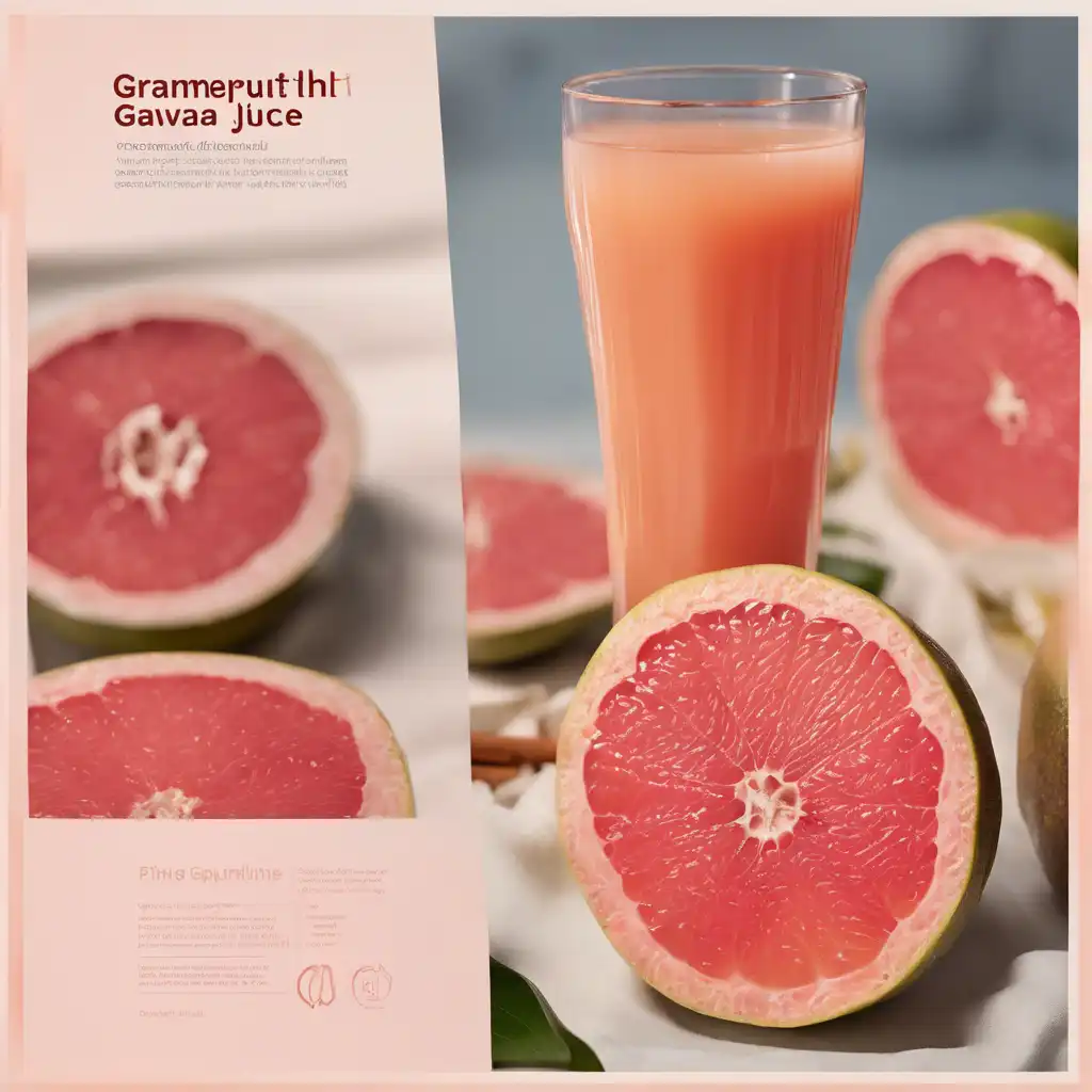 Grapefruit and Guava Juice