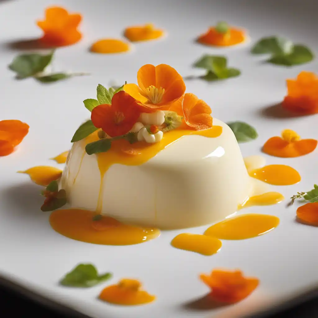 Orange Cream Panna Cotta