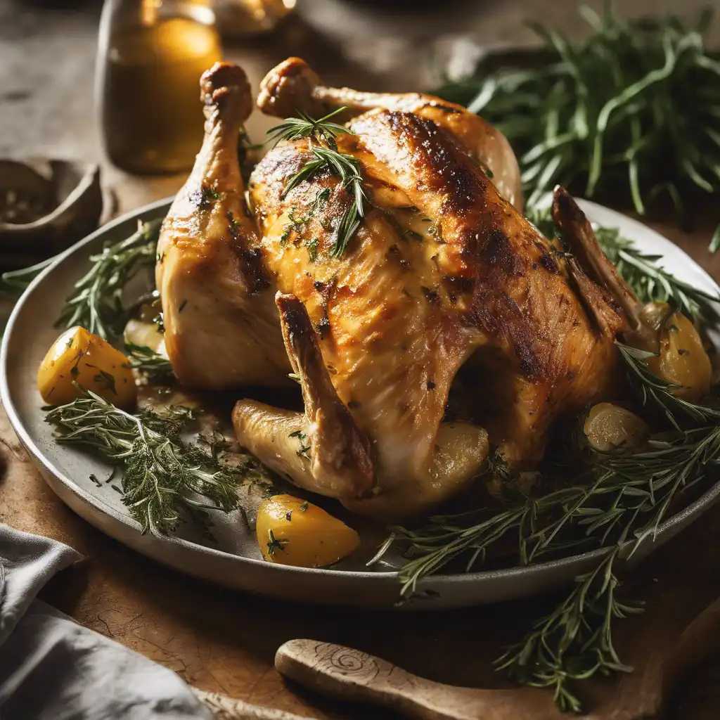 Fines Herbes Roasted Chicken