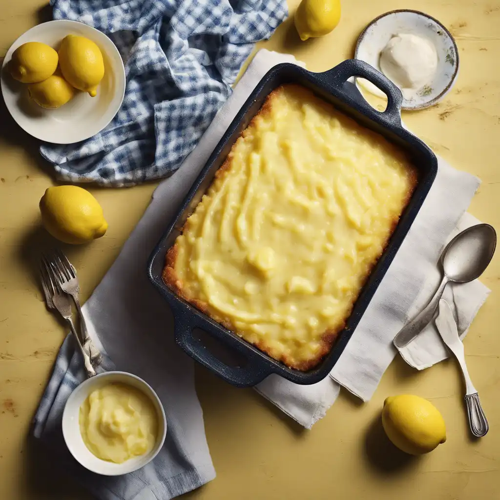 Mashed Potato and Lemon Casserole